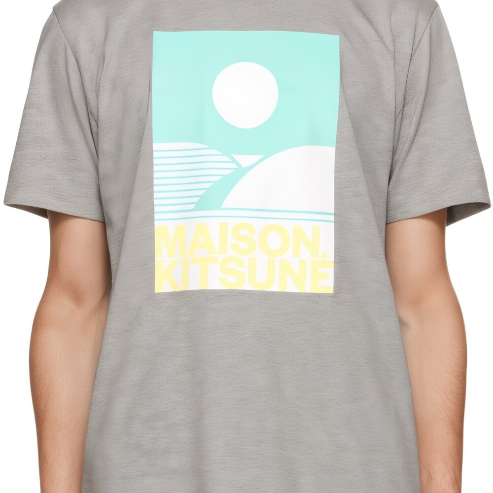 Maison Kitsuné x Anthony Burrill Limited Edition Graphic T-Shirt - Size M - Picture 9 of 9